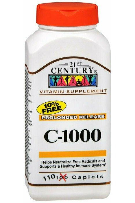 VITAMIN C 1000MG RELEASE TABLET 110CT