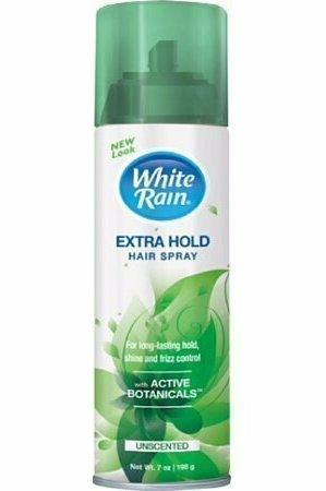 White Rain Aerosol Hairspray Unscented, Extra Hold 7 oz