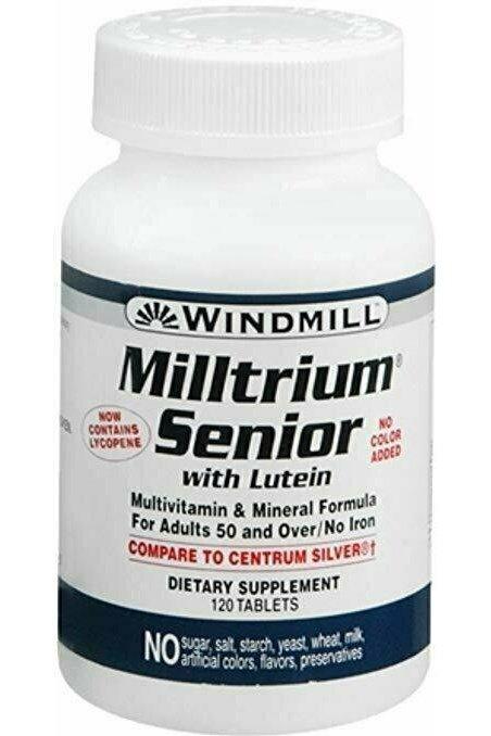Windmill Milltrium Senior 120 Tablets