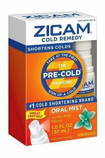 Zicam Cold Remedy Oral Mist, Arctic Mint 1 oz