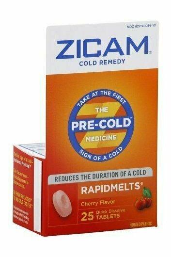 Zicam Cold Remedy RapidMelts, Cherry 25 each