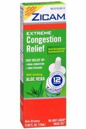 Zicam Extreme Congestion Relief Liquid Nasal Gel 0.50 oz